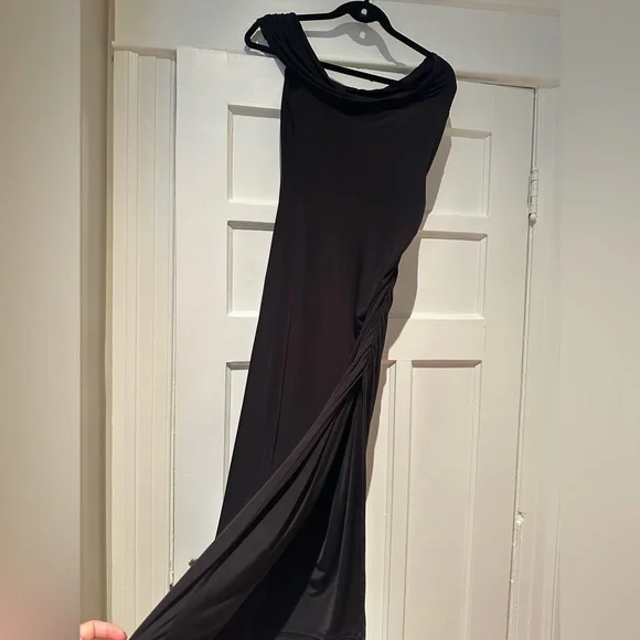 Majorelle Black Midi Dress - Medium - Picture 2 of 6